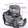 Mens Travel Duffle Bag With Shoe Compartment