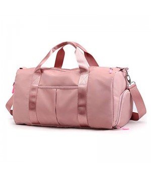 Pink Gym Bag With Shoe Compartment