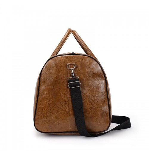 Western Leather Duffle Bag